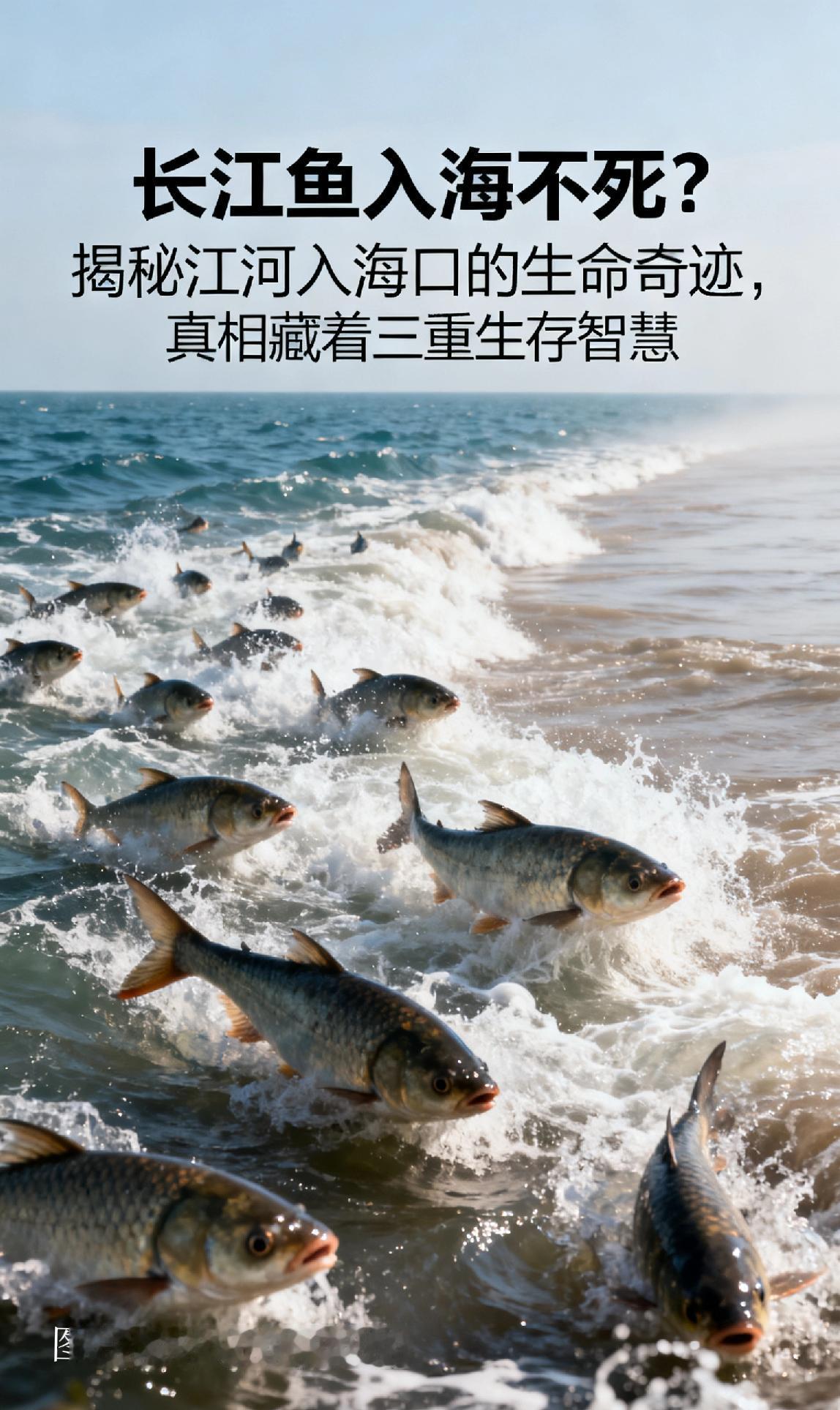 长江鱼入海不死？揭秘江河入海口的生命奇迹，真相藏着三重生存智慧前言长