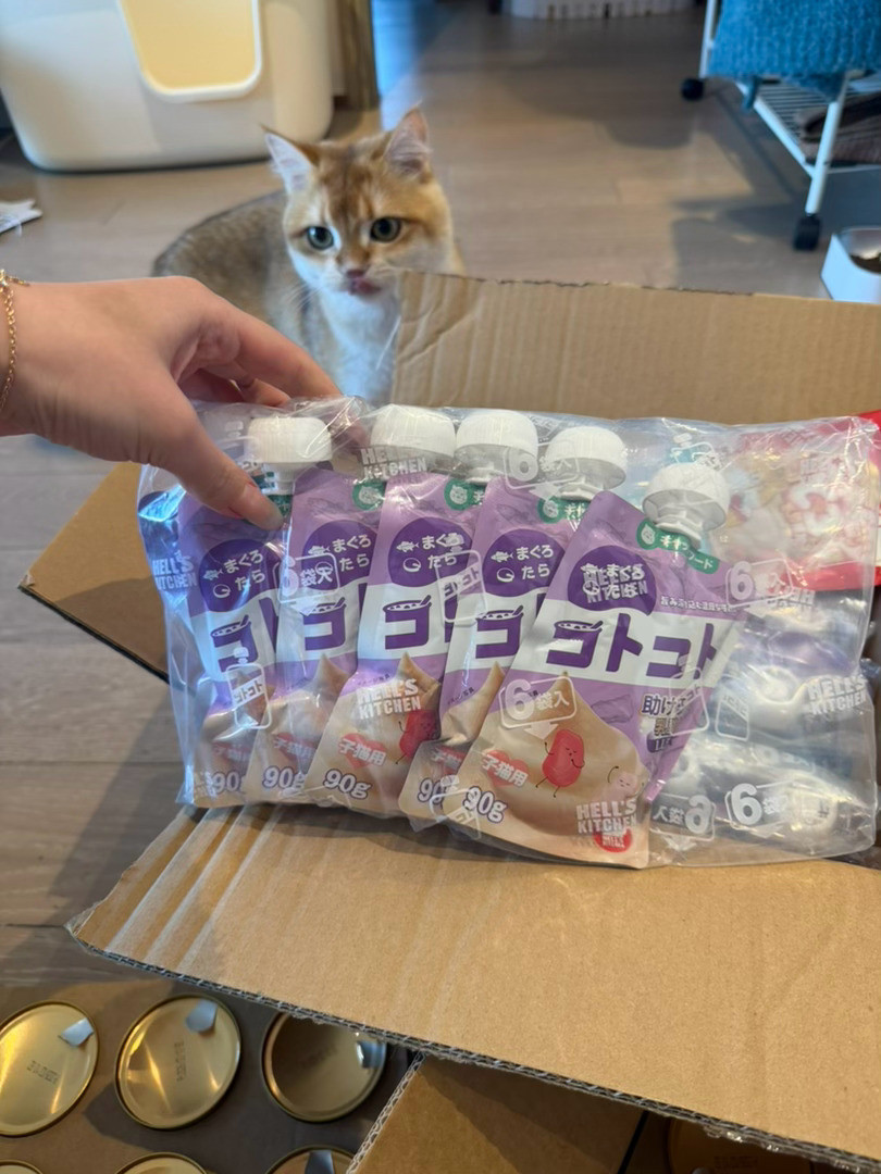 自己的护肤品已经空了好久忘记买了，孩子的口粮是一点都不敢耽误