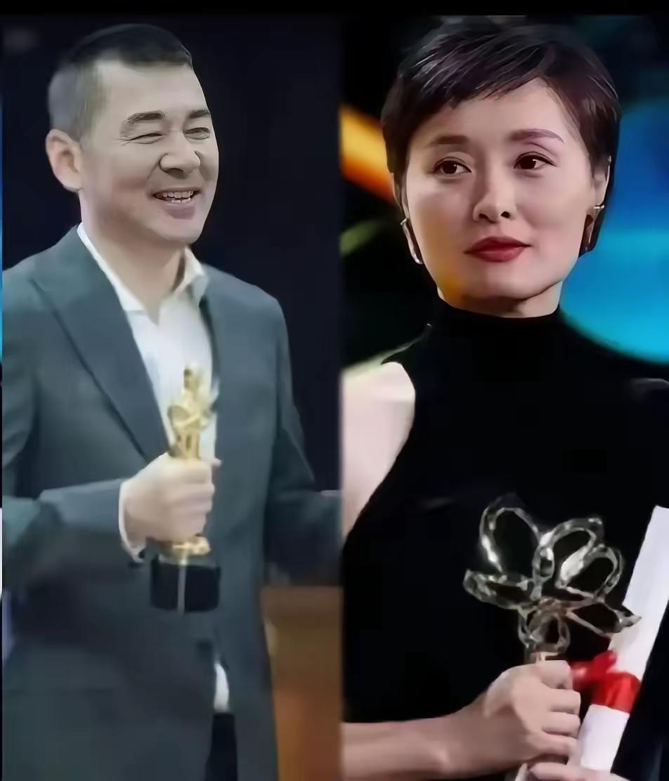 今年6月，吴越和陈建斌同场出席活动，在颁奖后台意外相遇。陈建斌手里拿签字笔想递给