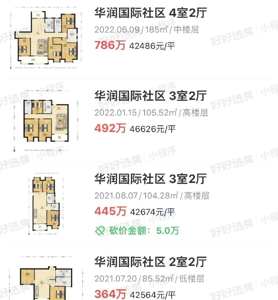 南京同一个小区，时隔三年的房价对比！这是江北新区核心区的一个热门小区，当年江北
