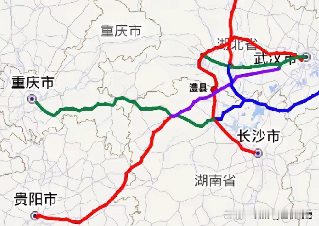 湖北155规划：仙洪监并入武张高铁近日，湖北省155规划全文公开，武汉至澧县(