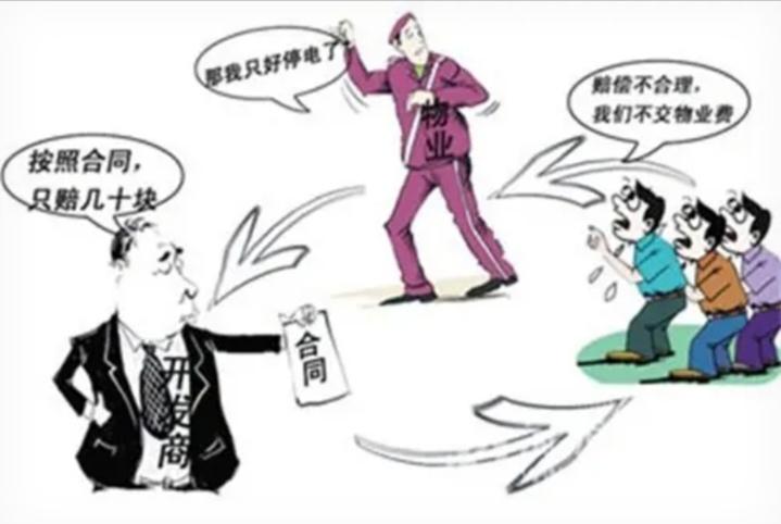 我今年不交物业费是否有理？我居住在徐州市一个普通的居民小区，物业费在徐州市区算得