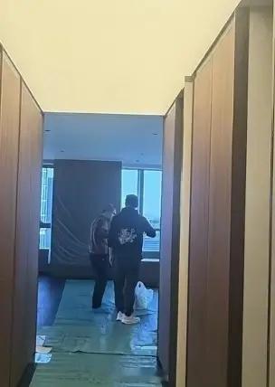 林永健新房大平层装修完工，客厅超大有汗蒸房，本人亲监工很亲和！