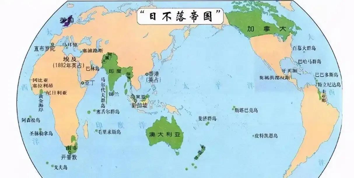 有个广泛的误解，说鸦片战争是小国家英国，打了清朝，觉得清朝表现太差了。实际上，英
