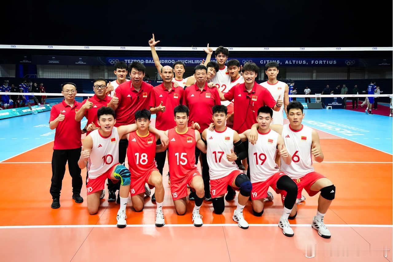 【男排世锦赛U19中国男排3-2力克法国赢关键胜利】2025男排世锦赛小组赛B