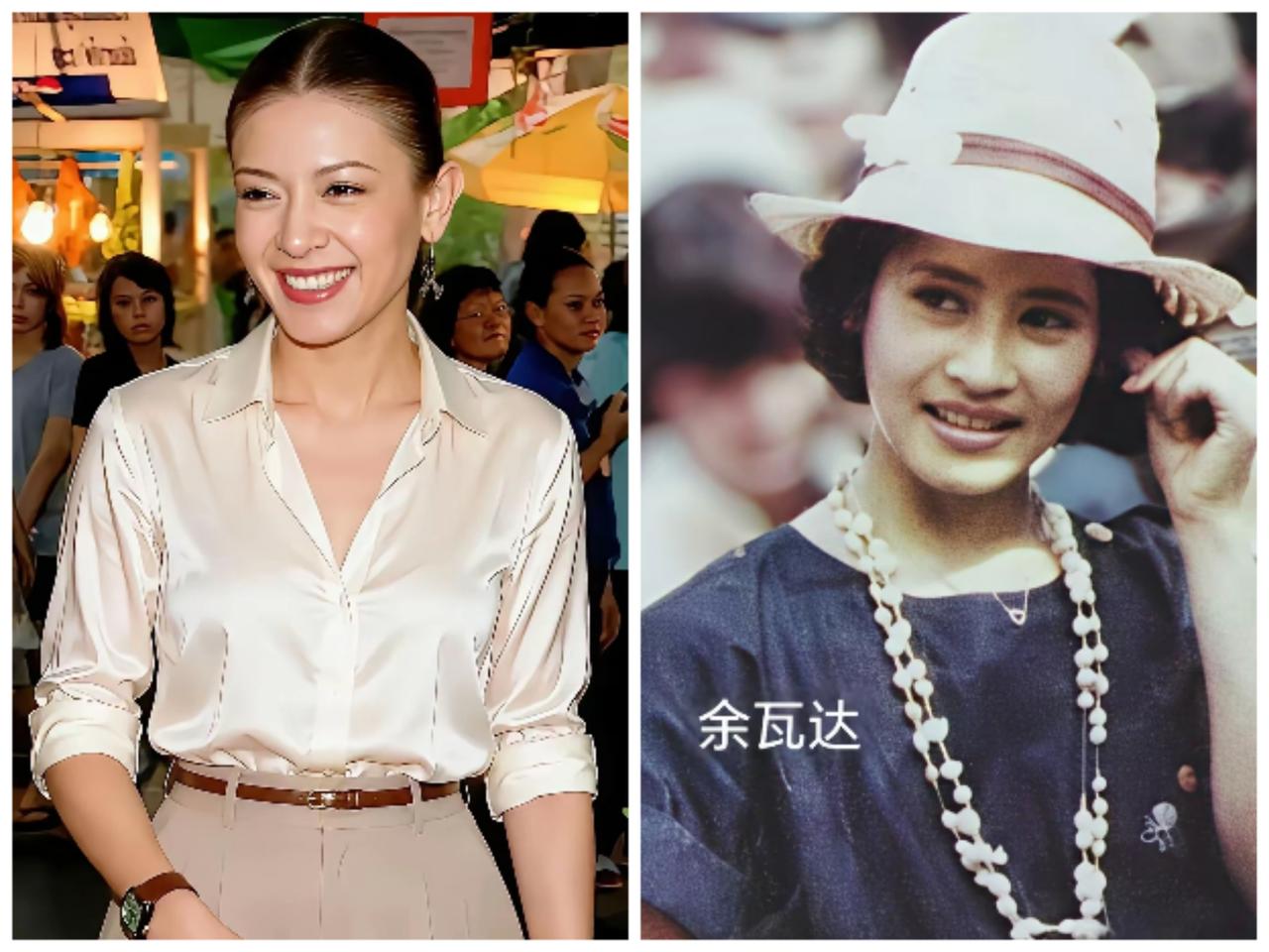 泰王后宫最吊诡的一幕：他最爱的两个美人——余瓦达和西拉米，竟像是一个模子刻出来的