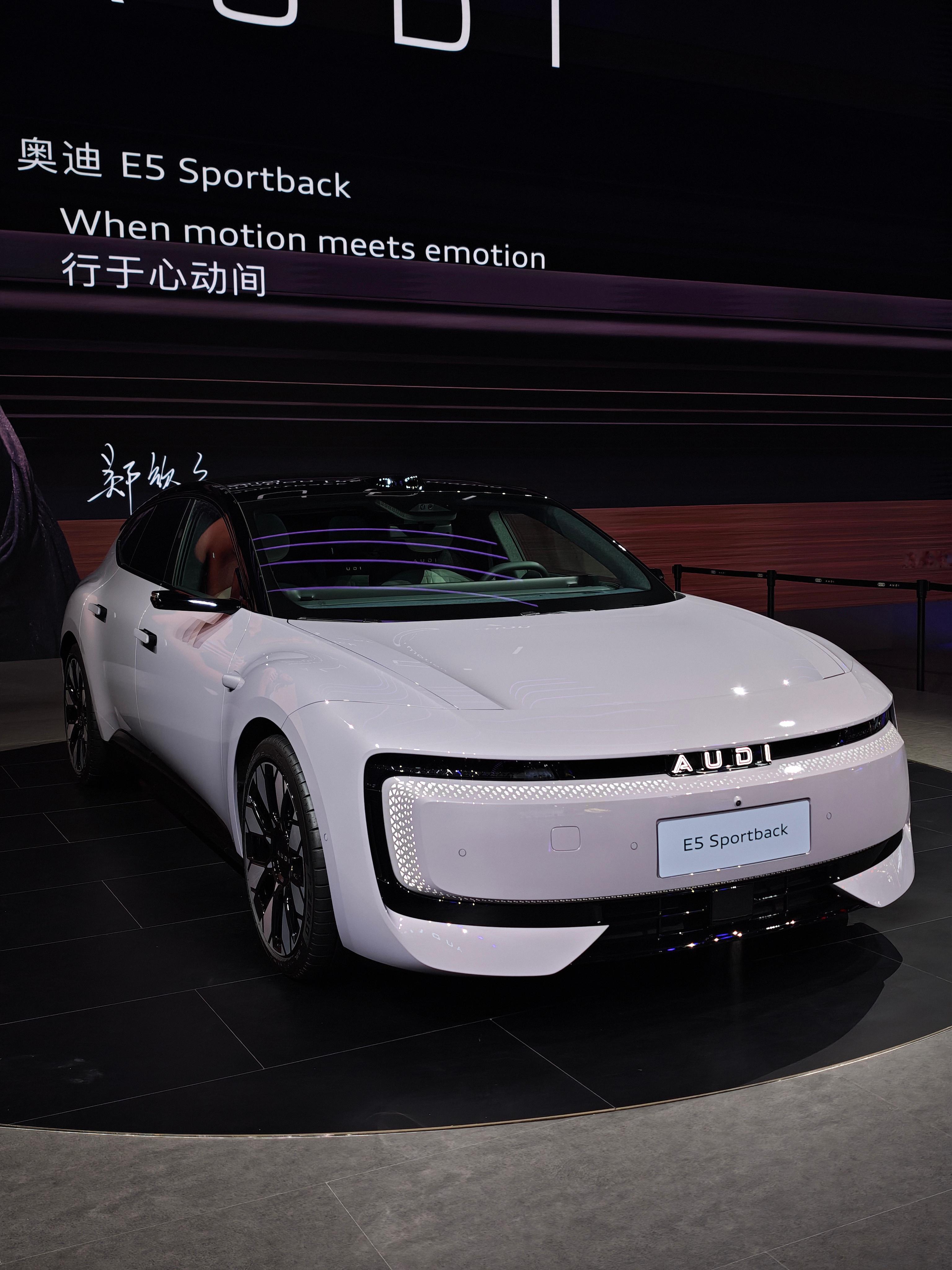字母奥迪E5sportback这个车，底盘用料还是挺狠的，前双叉臂，上摆臂没