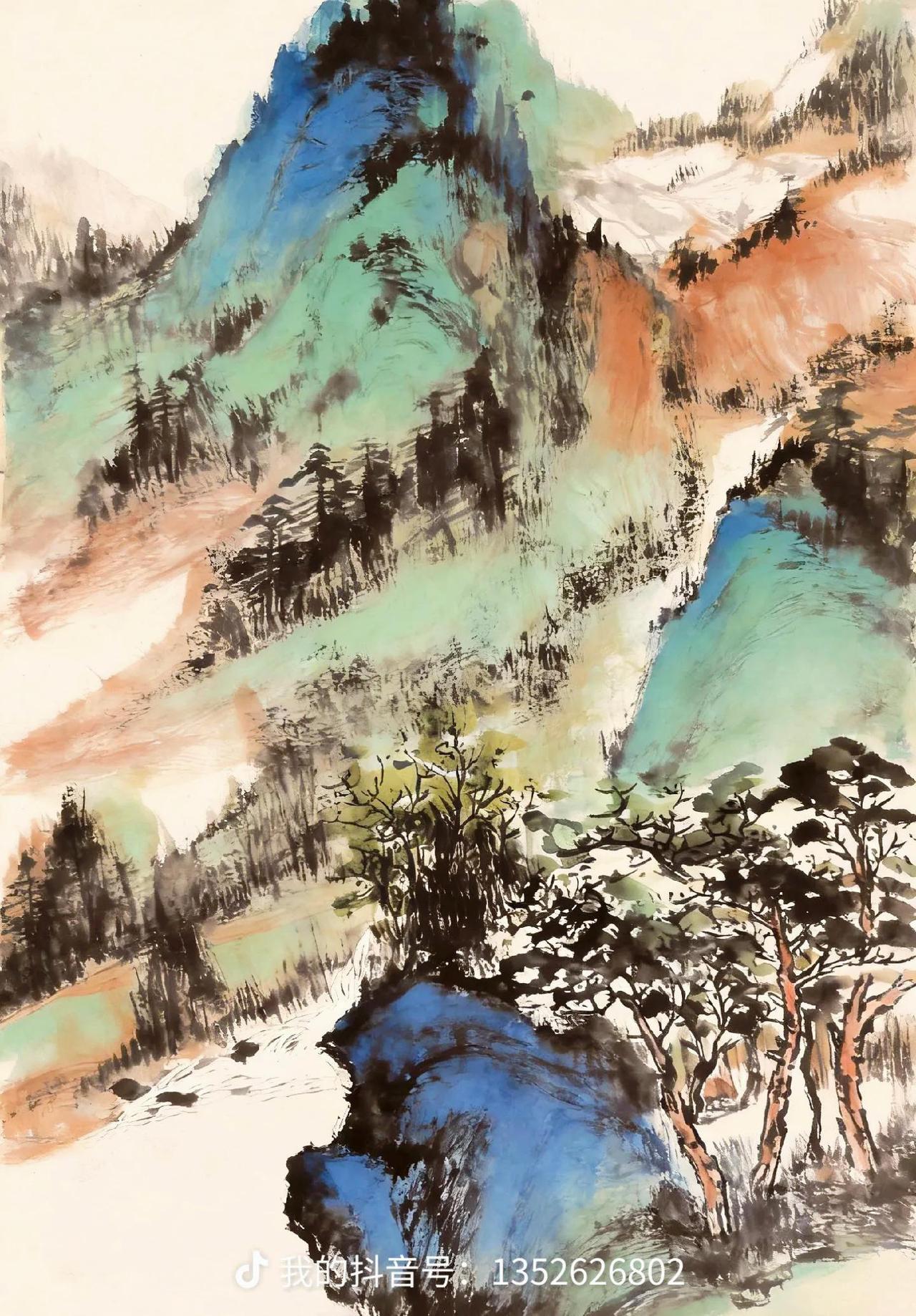 水墨国画的灵魂，不在于笔墨技法、构图配色、画工精巧，而在于气韵、意境、文人情志与