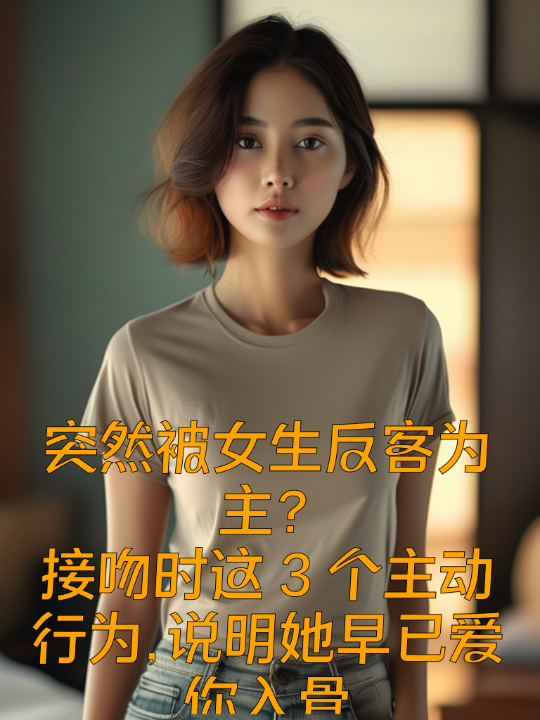 突然被女生反客为主？接吻时这3个主动行为，说明她早已爱你入骨