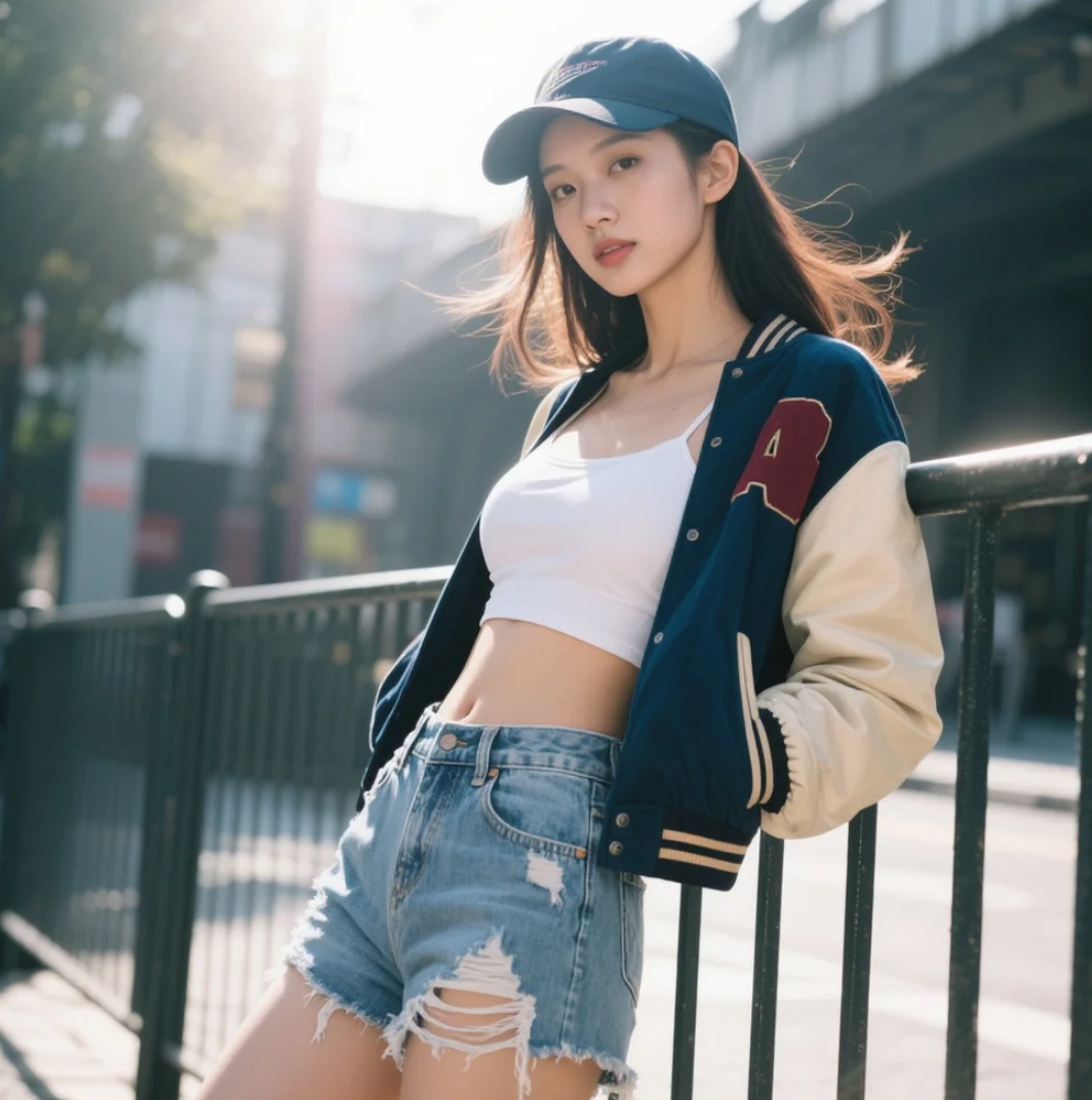 辣妹出街不撞款，潮流穿搭太绝了！