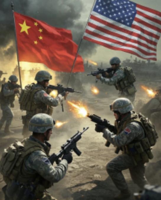 老美想跟咱们动手吗？想，做梦都想！但为啥就是不敢？说白了，美国的霸权就靠