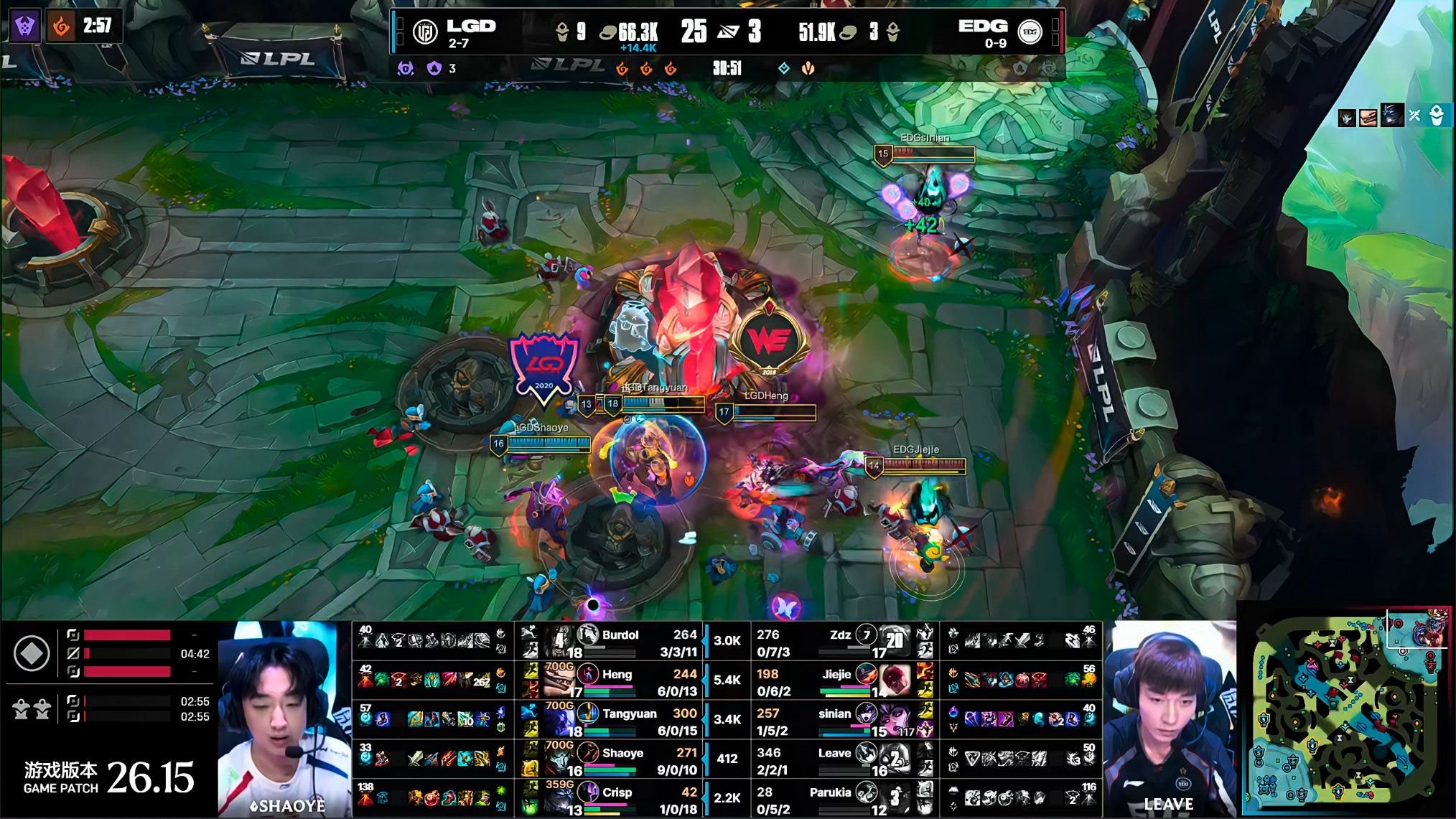 LGD1-0EDGLGD纪律性拉满！难道说打完TES以后，进化了？EDG这边