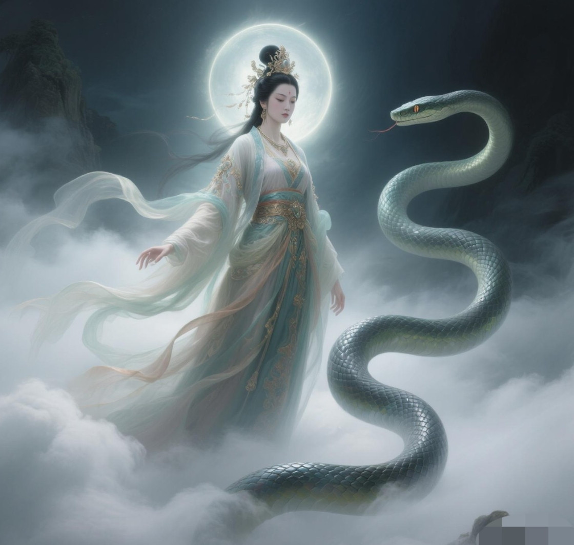 巳蛇🐍绝不是迷信，也不是传言！4月最后一天！女娲娘娘将腾云驾雾助你化解
