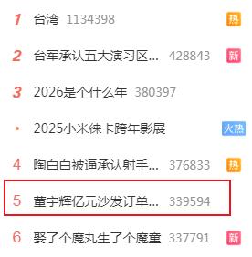 董宇辉是真的人红是非多，又上了全网的热搜，起因是董宇辉最近给家居产品品牌带货，专