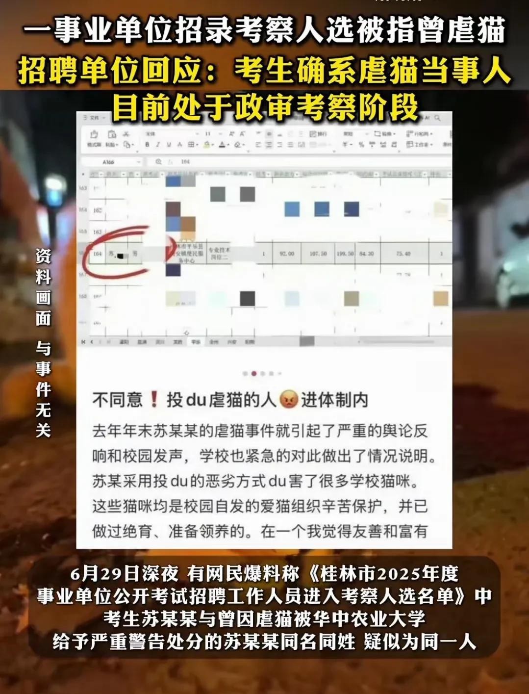 惊爆！事业编考察名单里，竟有个“老熟人”？最近，桂林市事业单位招聘名单公示，一