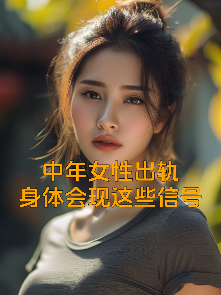 中年女性出轨，身体会现这些信号