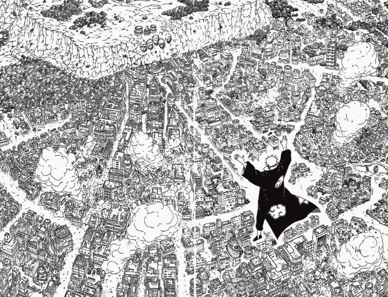 佩恩六人组入侵木叶村，应该算是《火影忍者》这部动漫里面人气最高的章节，和《海贼王