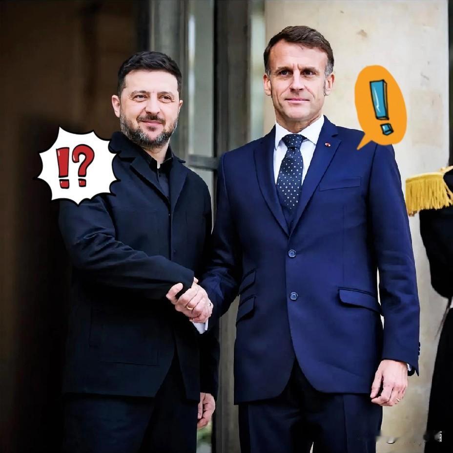 就在刚刚乌克兰总统泽连斯基表示12月1日，他和马克龙聊了好几个小时，核心就俩