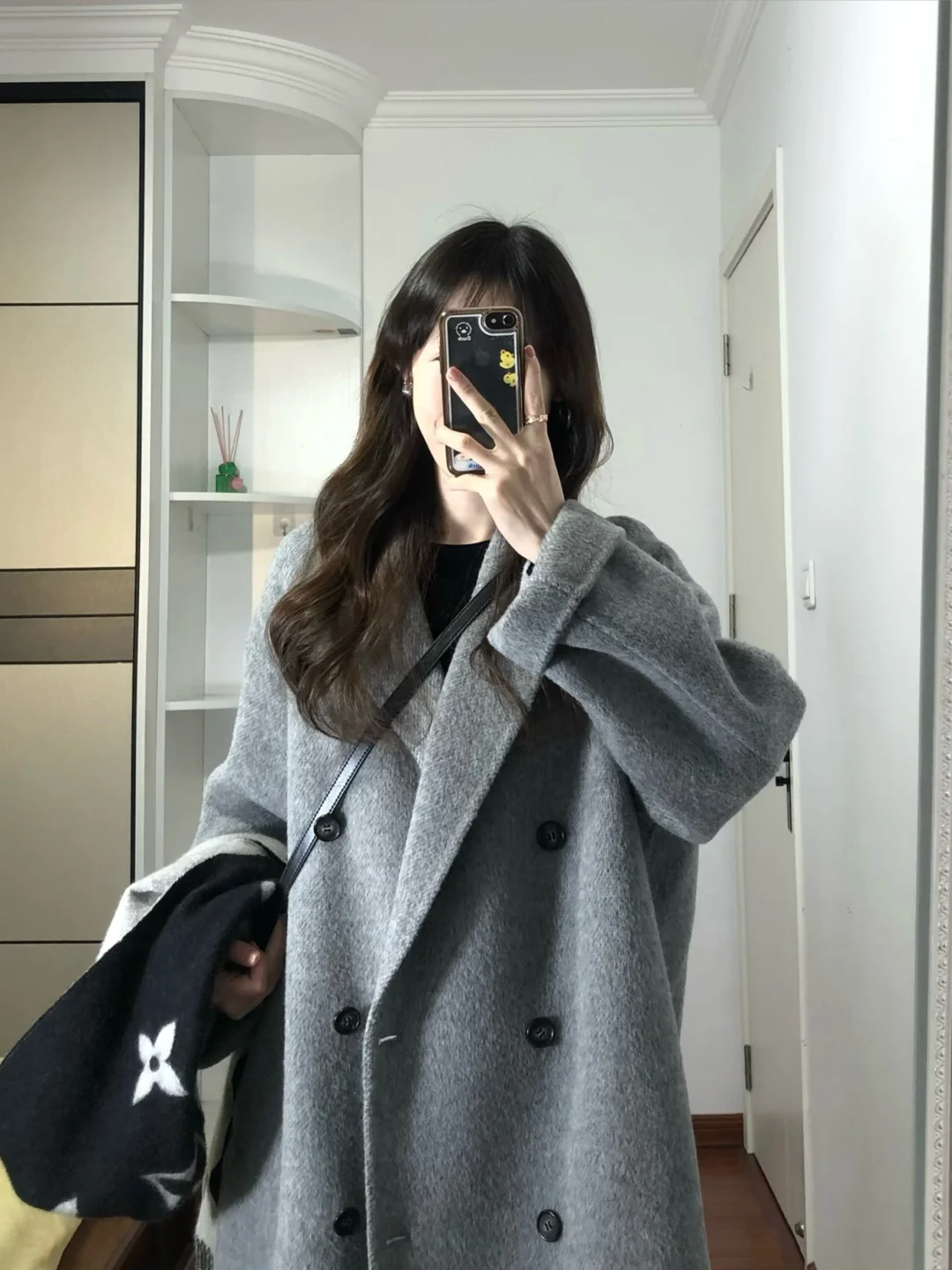 今年第一件灰色大衣