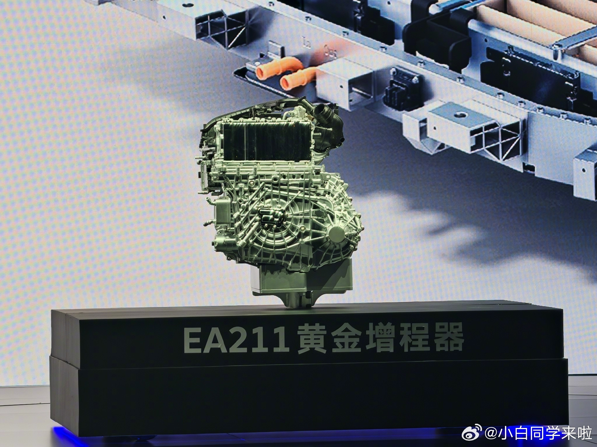 可以，大众汽车在国内大电池增程产品也来了。增程器用的是EA2111.5T增