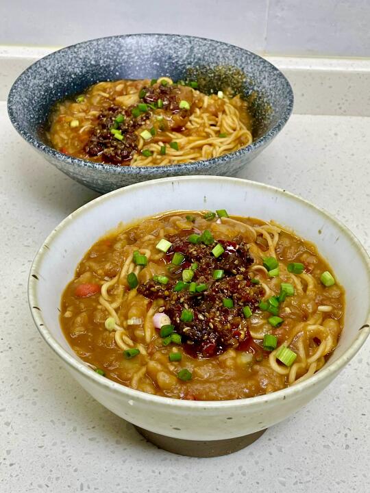 黏糊糊的土豆泥拌面，附详细做法～