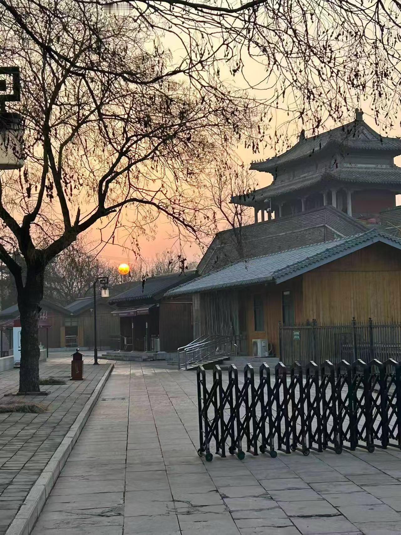 现场直拍，泰山脚下，山东省泰安市2026年春天的第一缕阳光温柔以待！如梦如幻