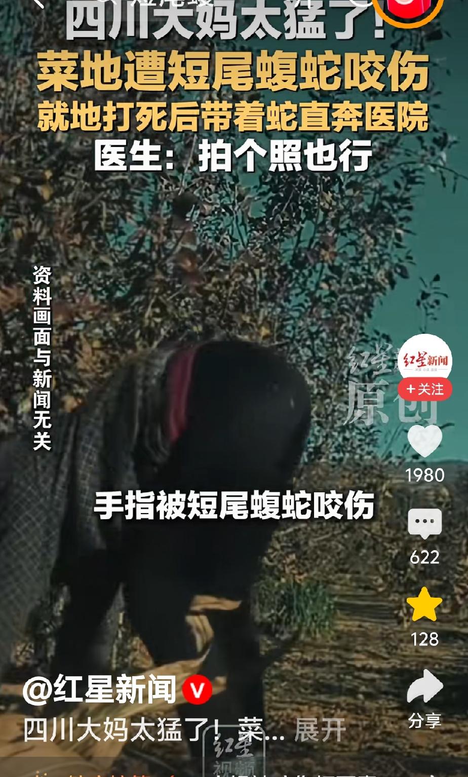 真是神操作！狠不狠，看大妈的，“敢咬我，捶死你！”最近，在四川绵阳市梓潼县卧