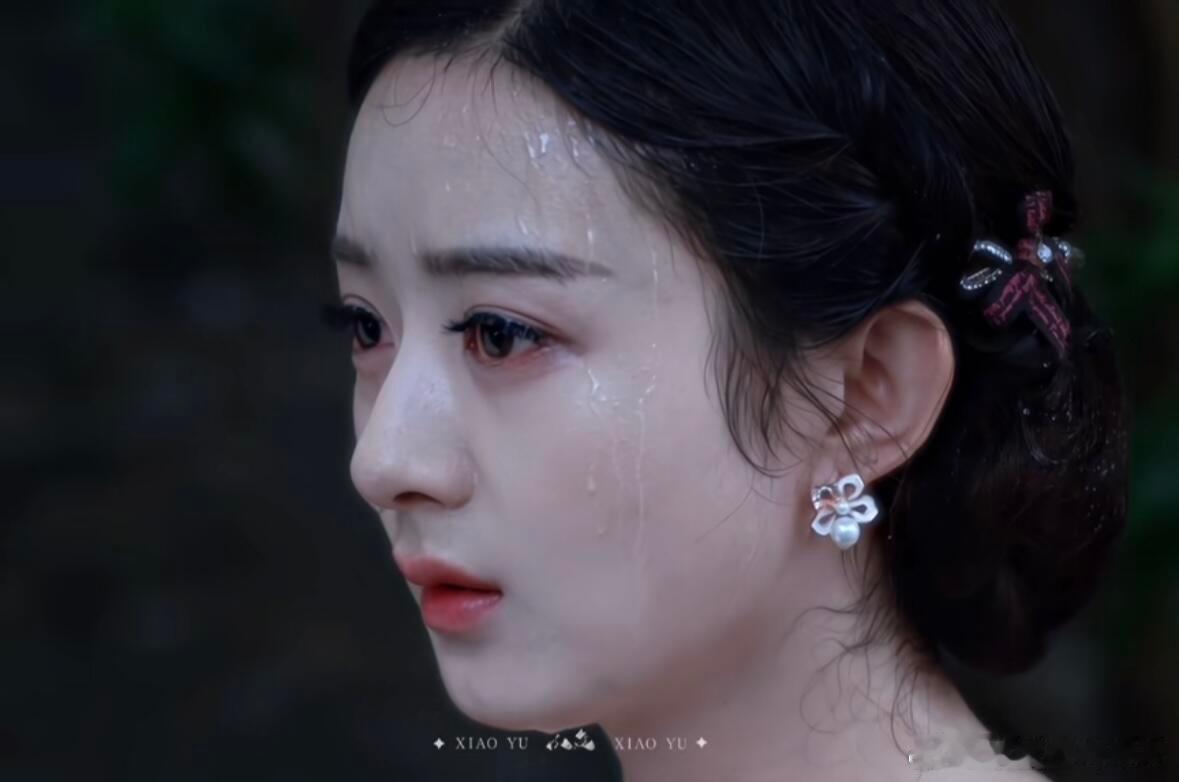 赵丽颖早期这大眼睛这高鼻梁