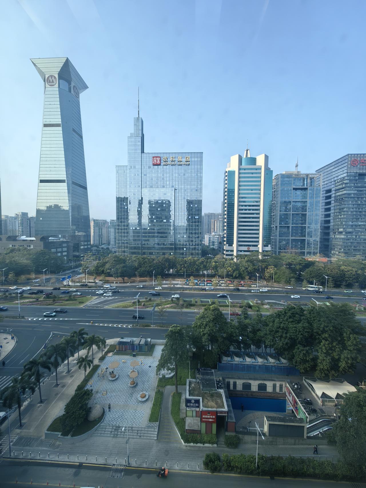 我想全国也没有比这一条路更漂亮更宽大的城市大道了吧？深南大道，深圳的名片，也是