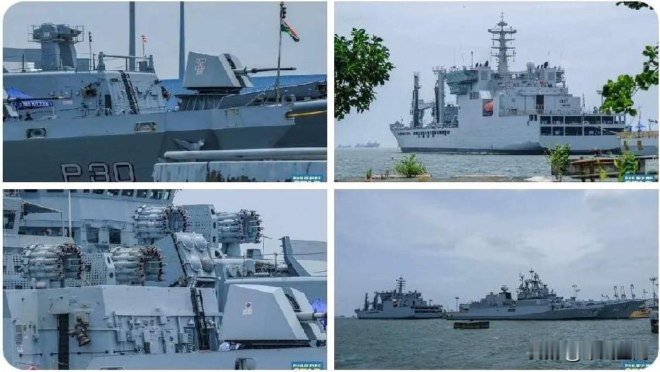 目标是中国：印度3艘军舰抵达南海，与菲律宾在黄岩岛海域附近军演！印度海军“德里