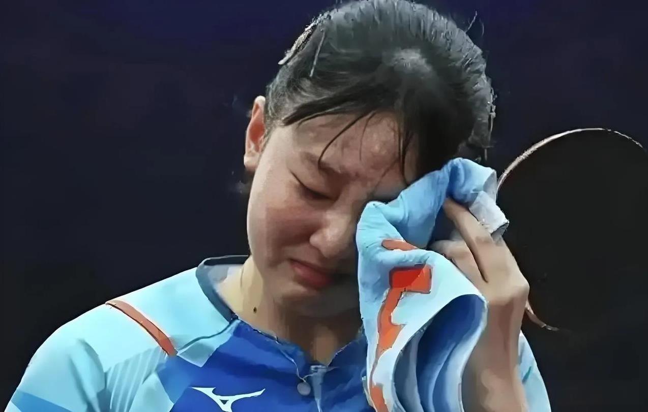 张本美和又哭了，高桥布鲁娜赢了北京时间8月20凌晨，2025年世乒联大满贯瑞典