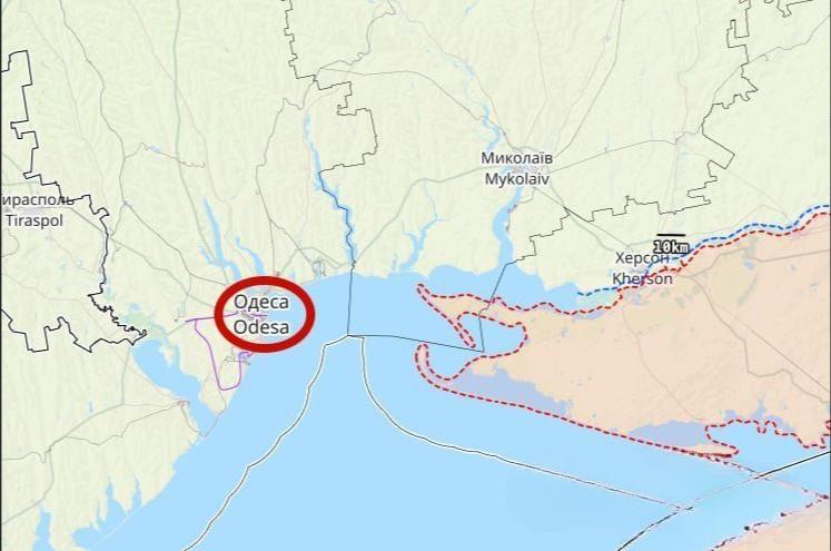 对于俄军的大轰炸，2026年1月1日，美国方面认为，乌克兰敖德萨港口已经处于半封