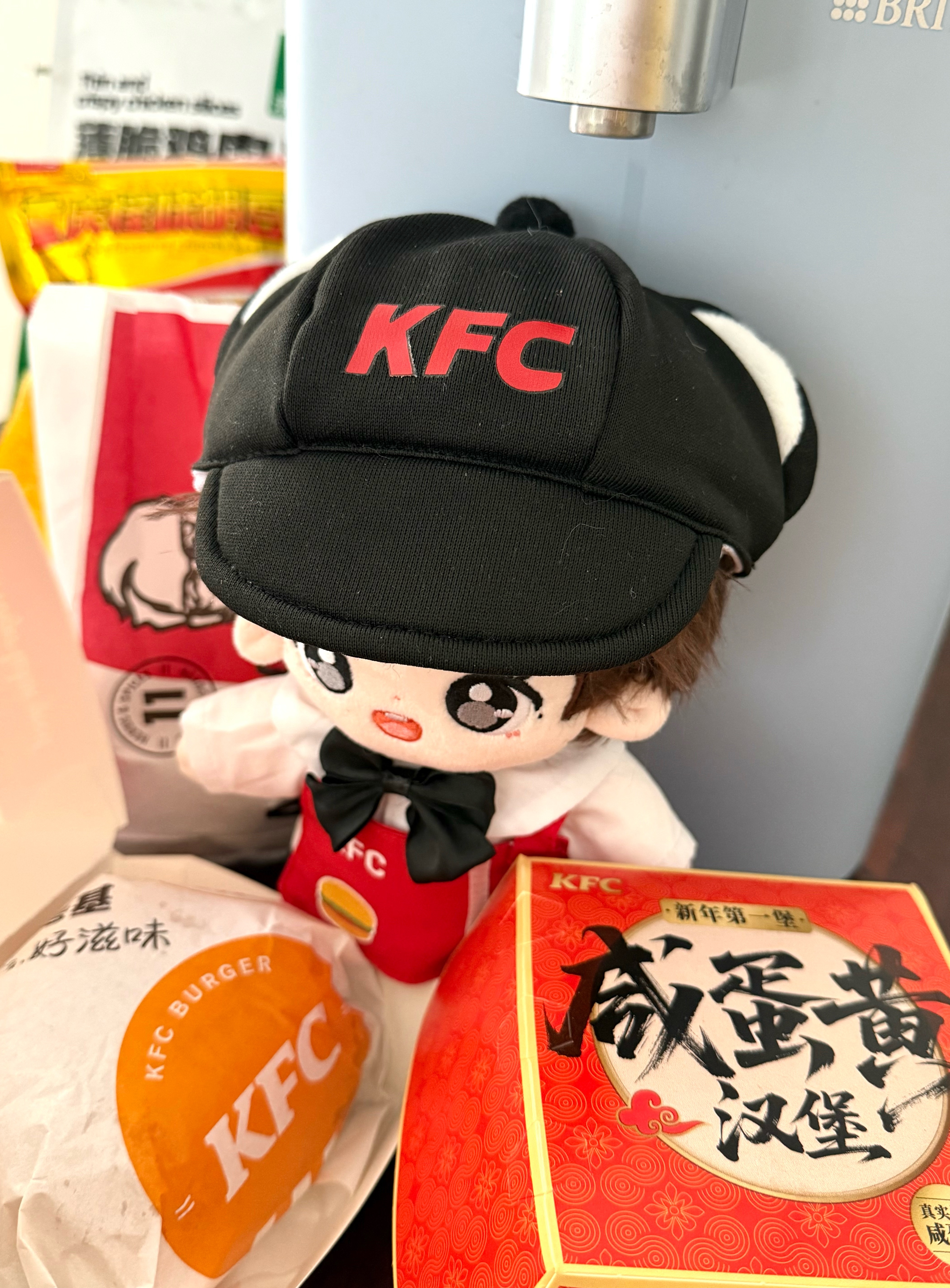 肯德基品牌代言人孙颖莎﻿﻿啃啃啃！！