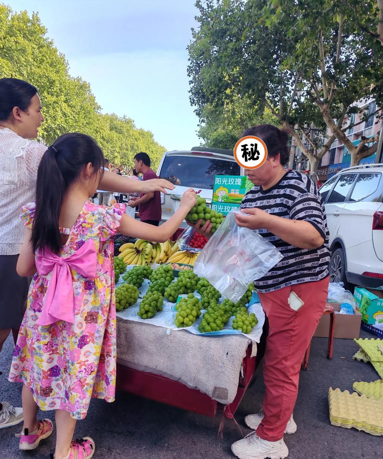 阳光玫瑰一年不如一年。8月17日，这是我今天拍摄到的几张图片，发现曾经高高在上