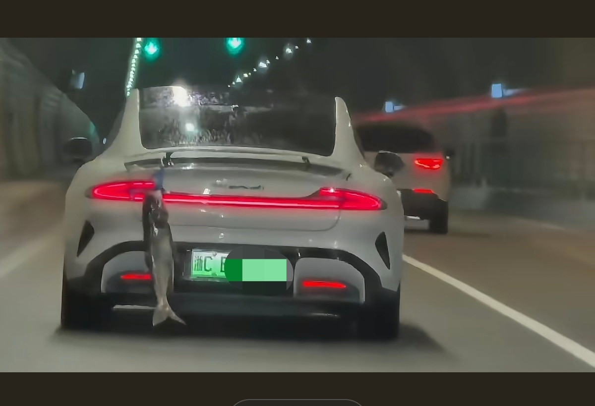 解锁小米SU7尾翼使用方法~钓鱼佬狂喜~小米汽车