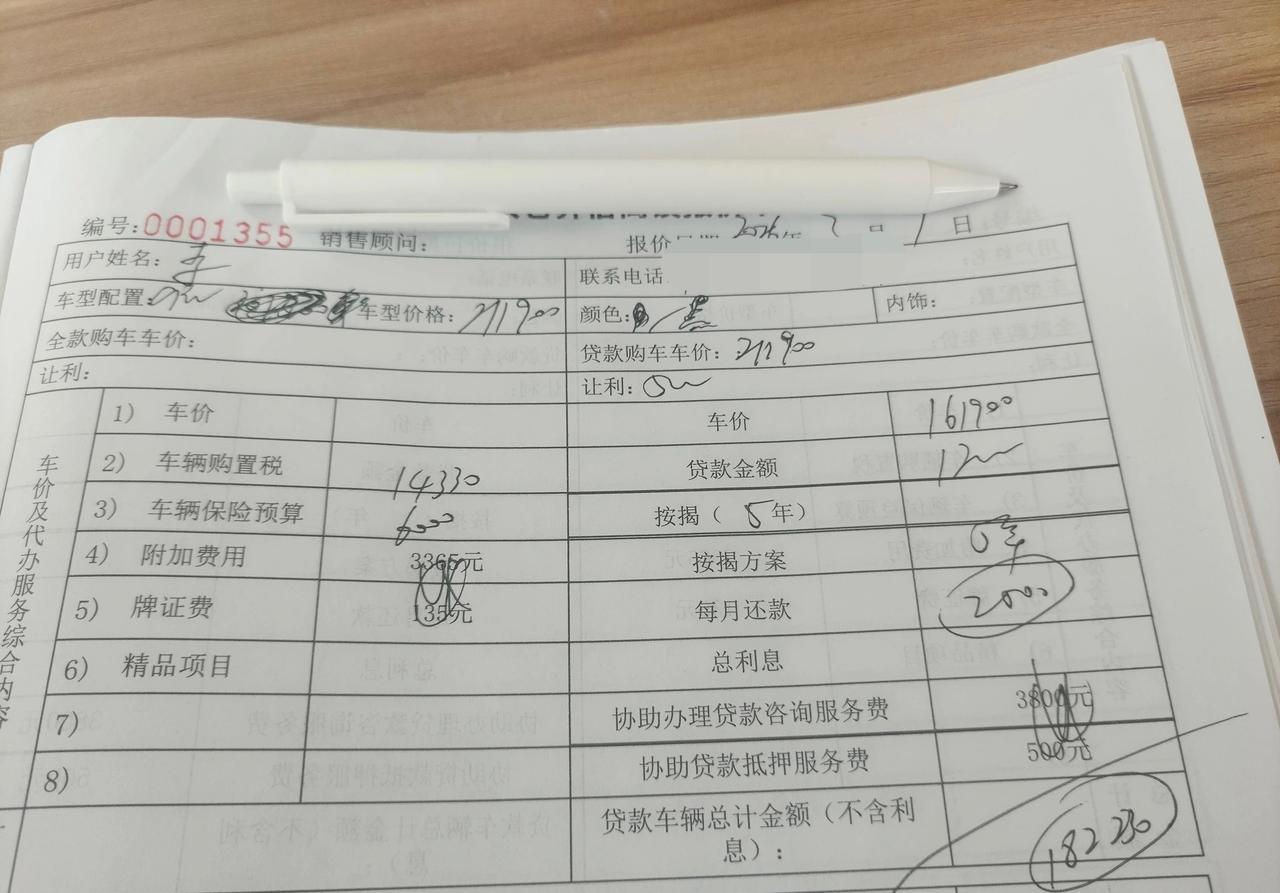 大家看看我这本田CRV的价格是否合适？前两天去本田4S店看了CRV，并且给了报价