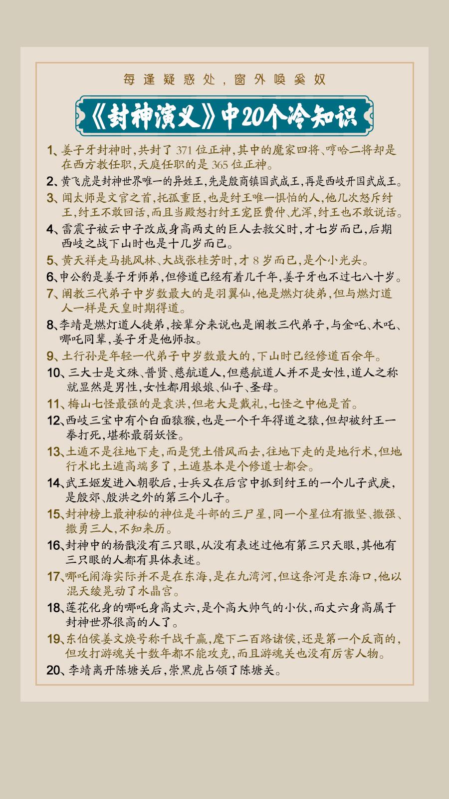 据说最近封神火了，其实原著比电影更燃！