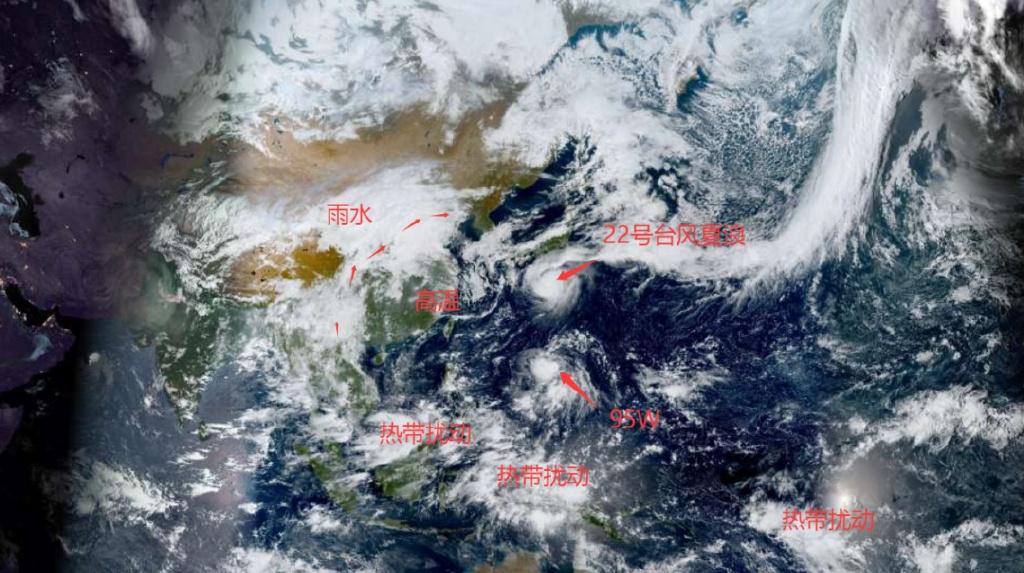 ​​冷空气，降雨，台风，高温都是轮番出现，这新台风又要来了吗？冷空气能够给我国高