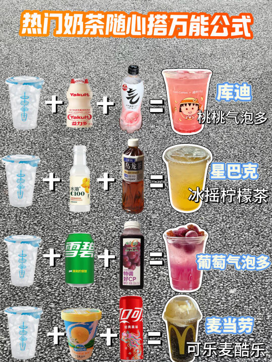 跟奶茶店没两样🧃我就说网上能学到好东西‼️