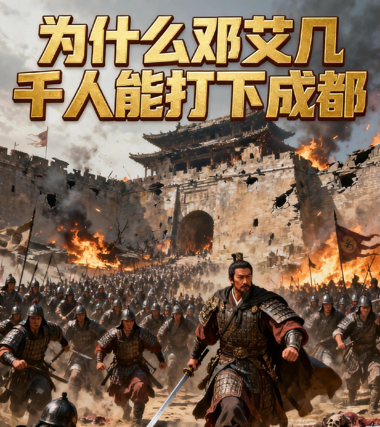 为什么邓艾孤军深入，还能成功灭蜀，那是因为蜀汉后期已经完全不得人心了，各种妖魔鬼