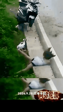 一时疏忽，真能换来一生悔恨！这家长开电动车带俩娃，马路空得连个人影都没有，还把车