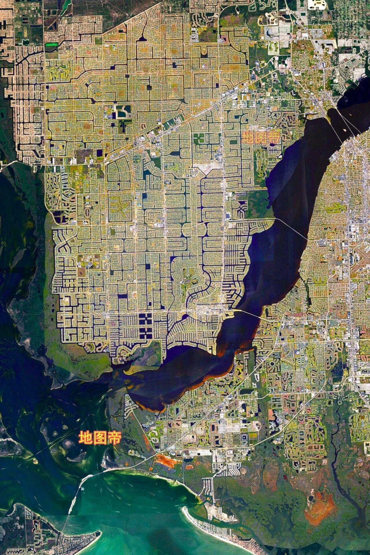 像电路板的城市，在地球上，是哪儿呢？谁知道这个电路板城市是哪儿？