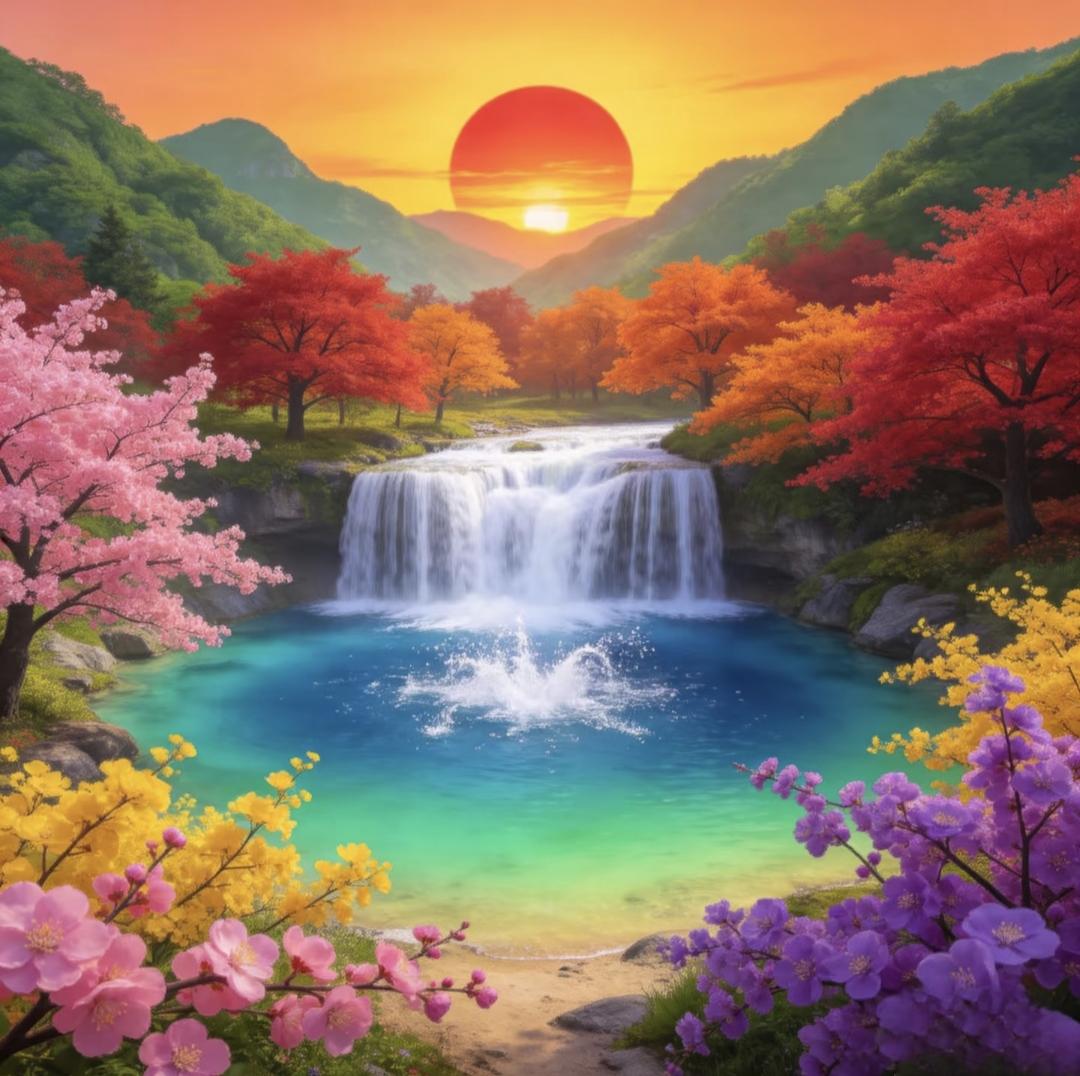 鸿运当头·财源滚滚·富贵吉祥·福泽绵长传统文化正能量绘画沐风书画