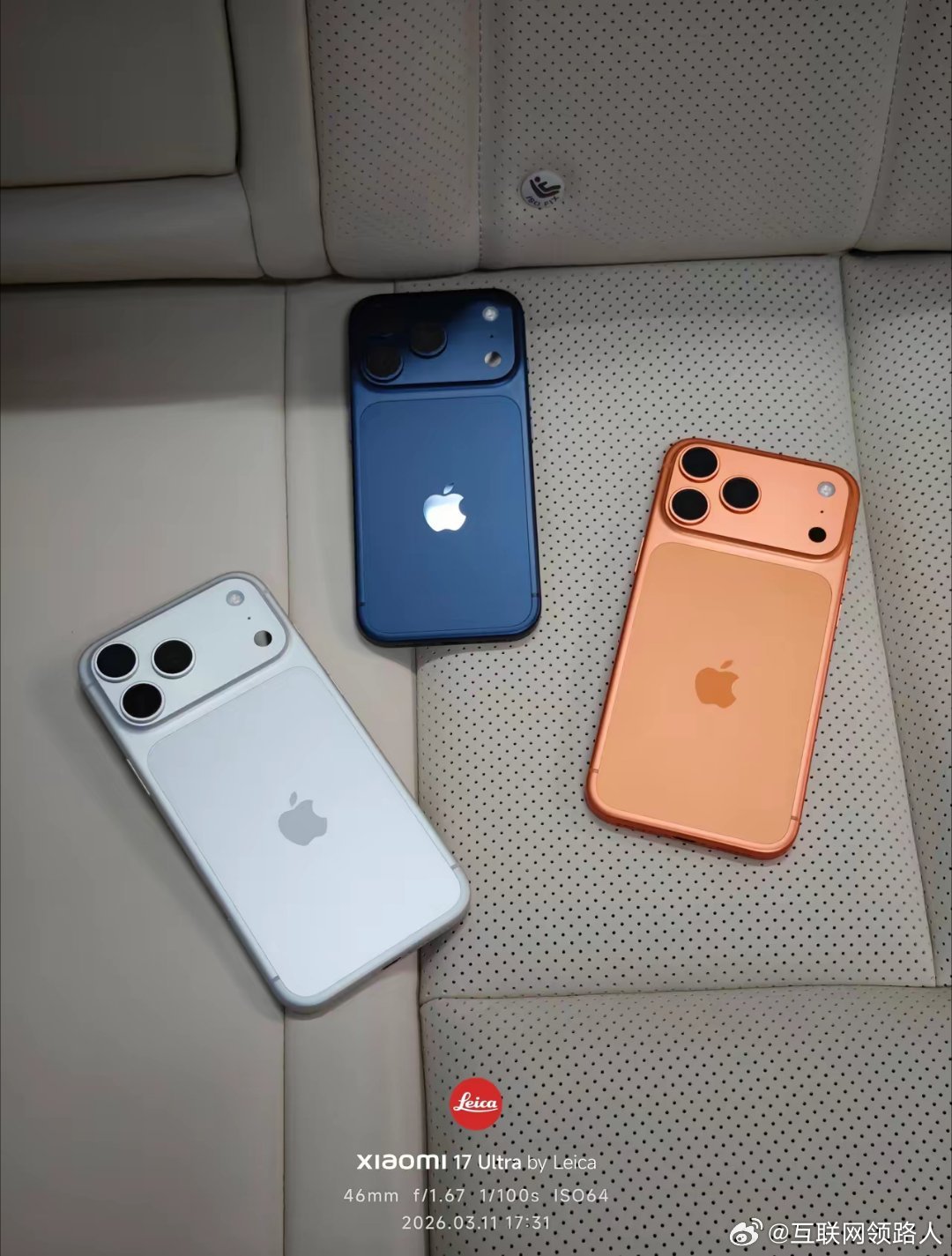 蓝色的iPhone17Pro系列是不是很少人买呀？我很少看到有人用蓝色的