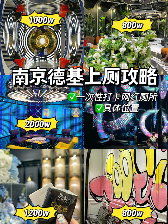 我来南京只干一件事 ！上2000w的德基豪厕