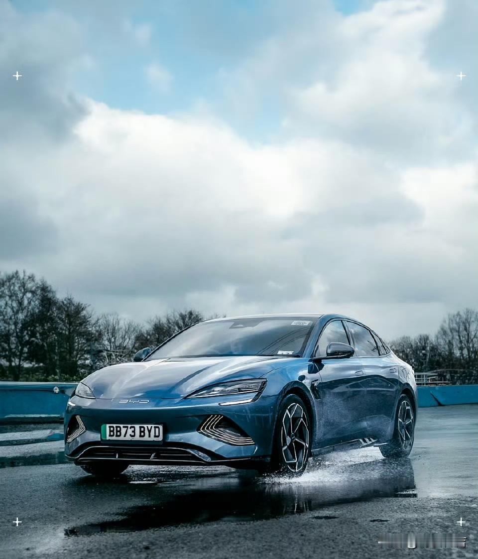 比亚迪刚进入英国，一个月卖几十辆，几百辆。国内一些车企，一些人，还有一些媒体，集