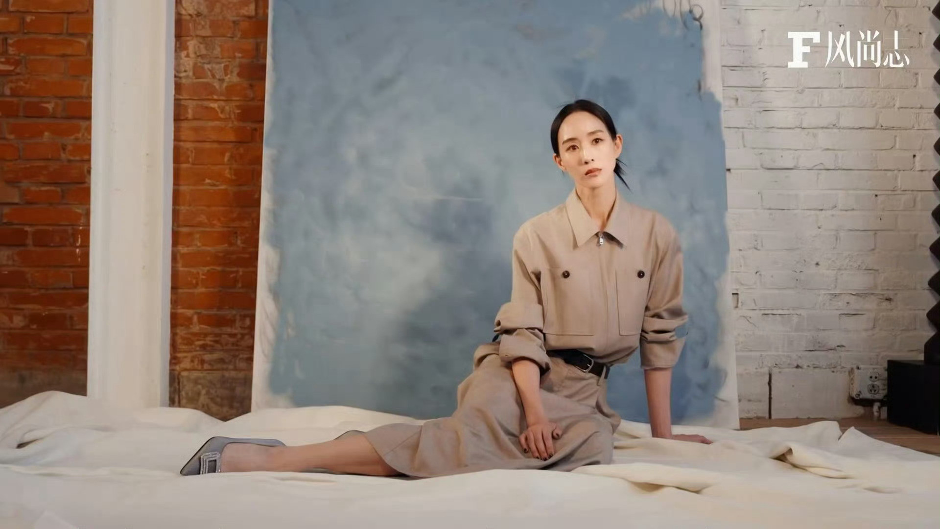 张钧甯好美的腿柔而有力的气质张钧甯姐姐太有魅力了