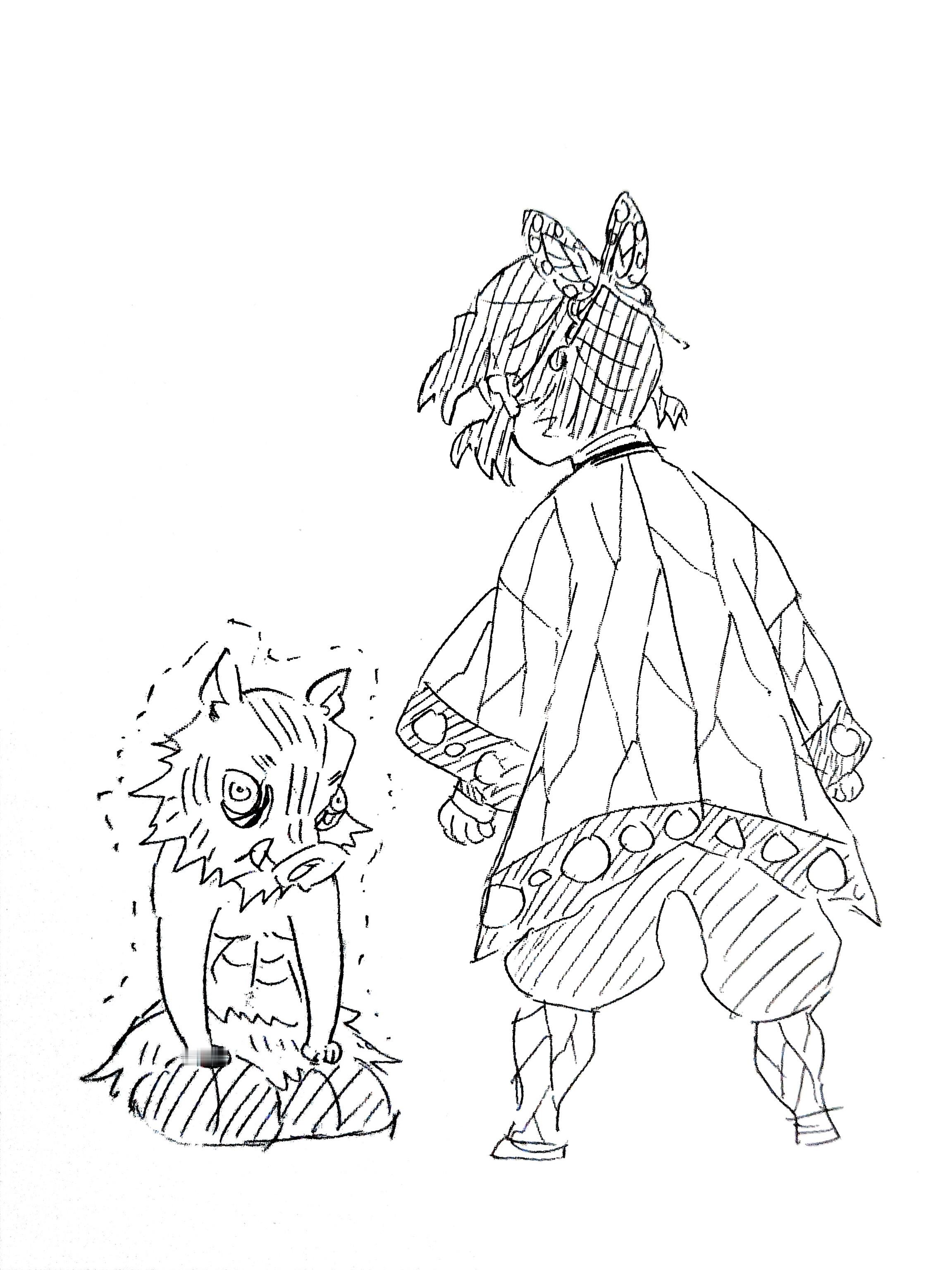 鬼灭之刃就是这些碎碎念小插图丰满了角色～我好喜欢看