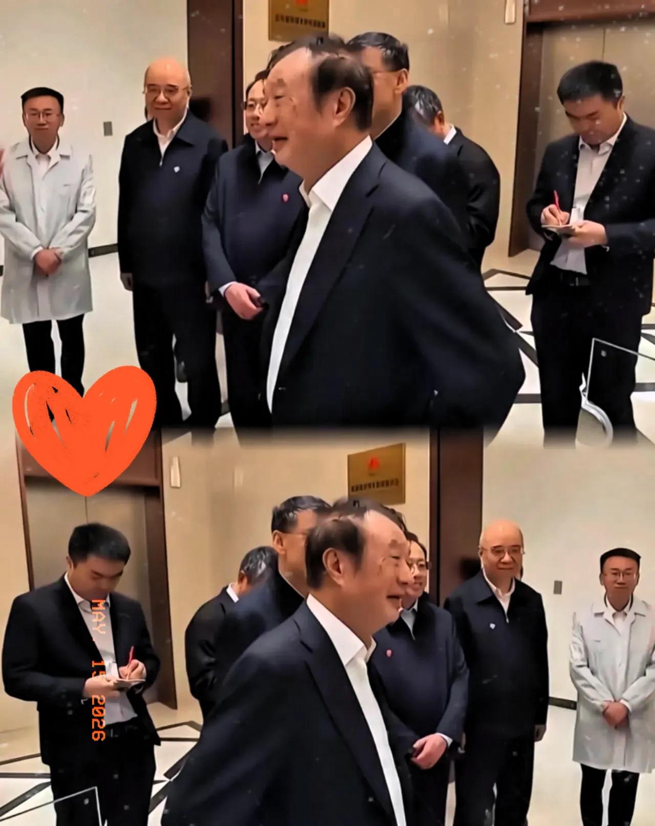 有网友道出一句实在话华为高层一个都没现身！任总没出席，余承东也没到场。