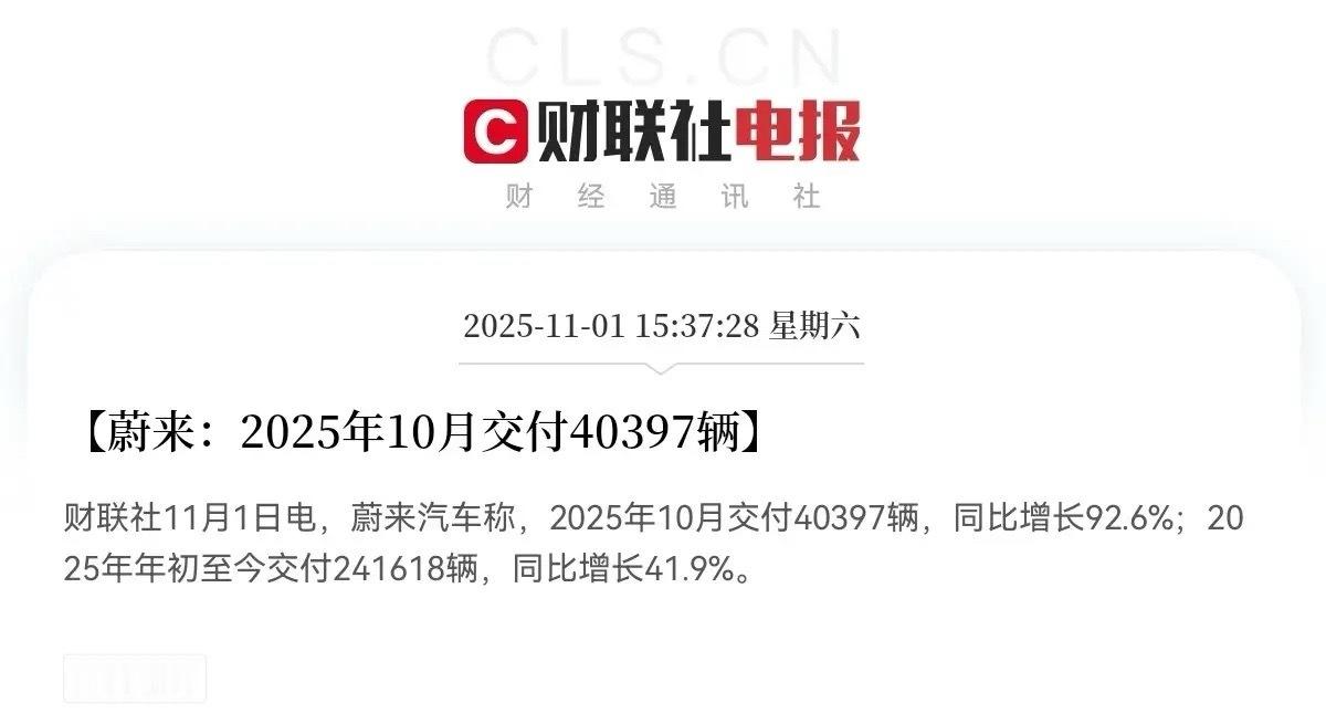 最高猛增84％，新能源车要起飞了！新能源车造车新势力纷纷发布了10月份销售数据，